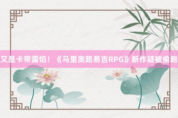 又是卡带露馅！《马里奥路易吉RPG》新作疑被偷跑