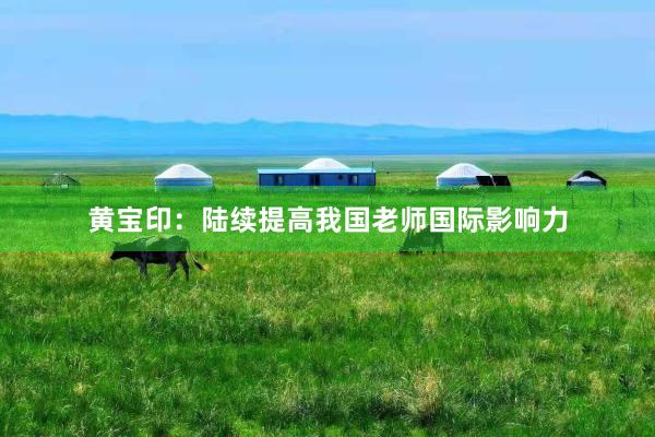黄宝印：陆续提高我国老师国际影响力